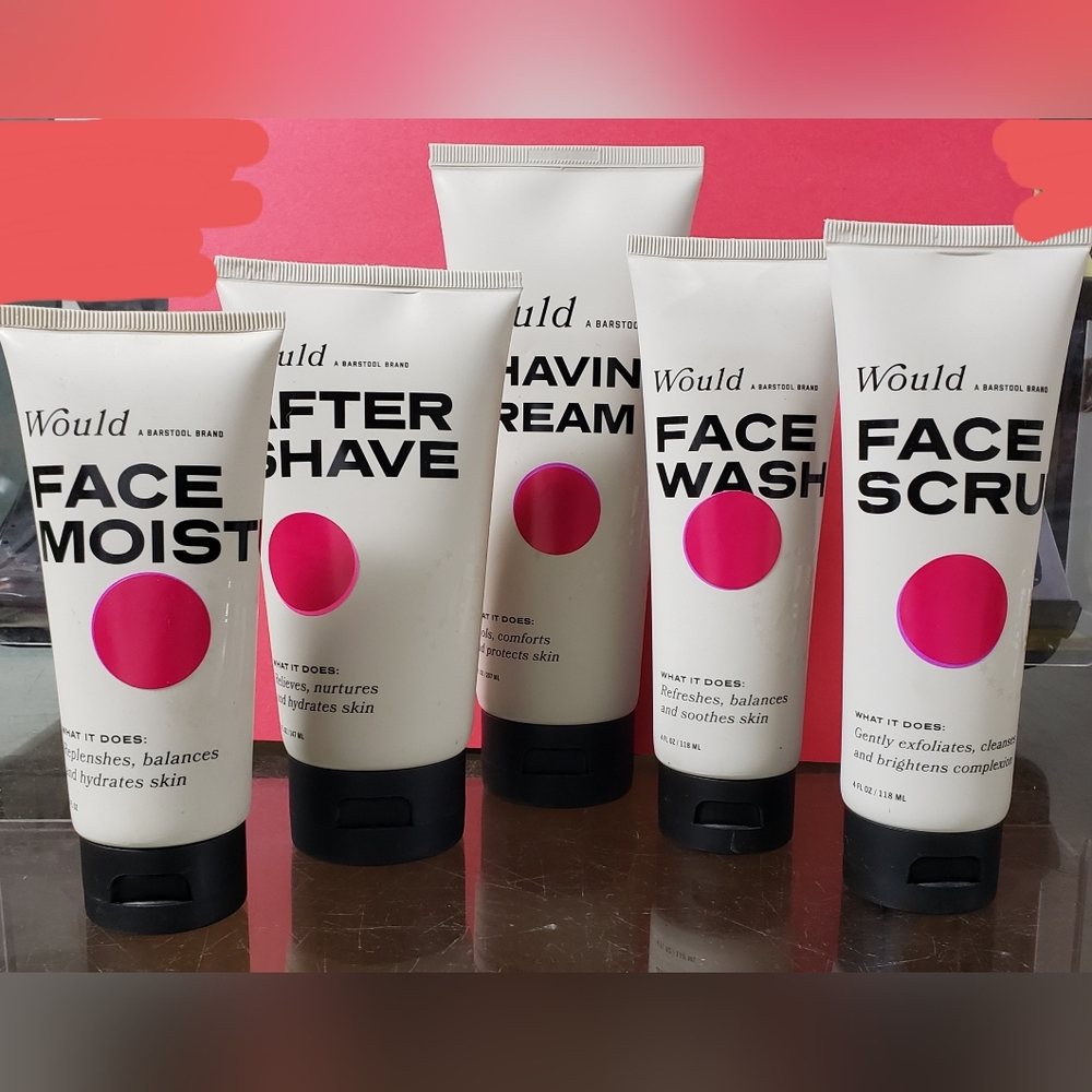 Would Mens Facial Health Car Bundle NEW
